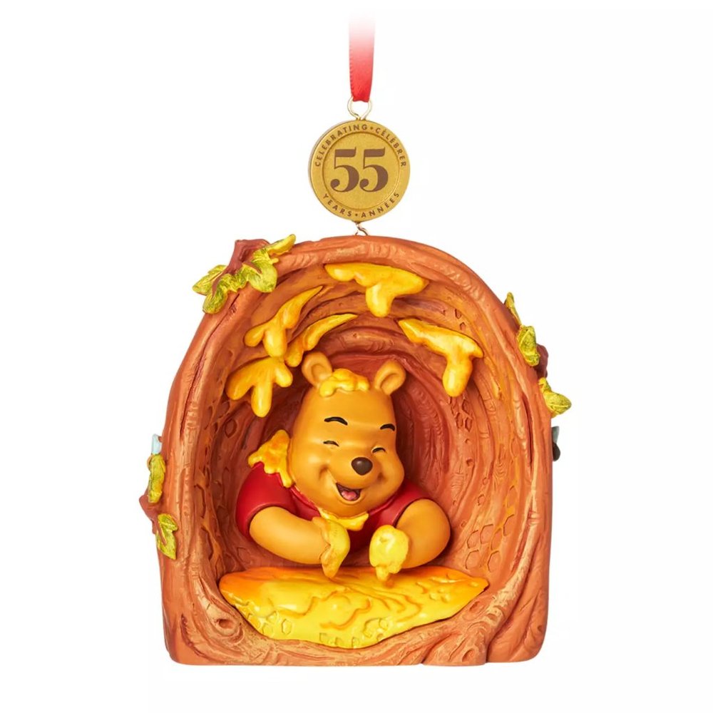 Disney Winnie the Pooh & Honey Tree Legacy Ornament 55th Anniversary NWT NIB